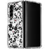 Disney Mickey Mouse Face Pattern Galaxy Z Fold4 5G Clear Case